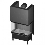 Стальная каминная топка Spartherm Arte 3RL-80h-4S